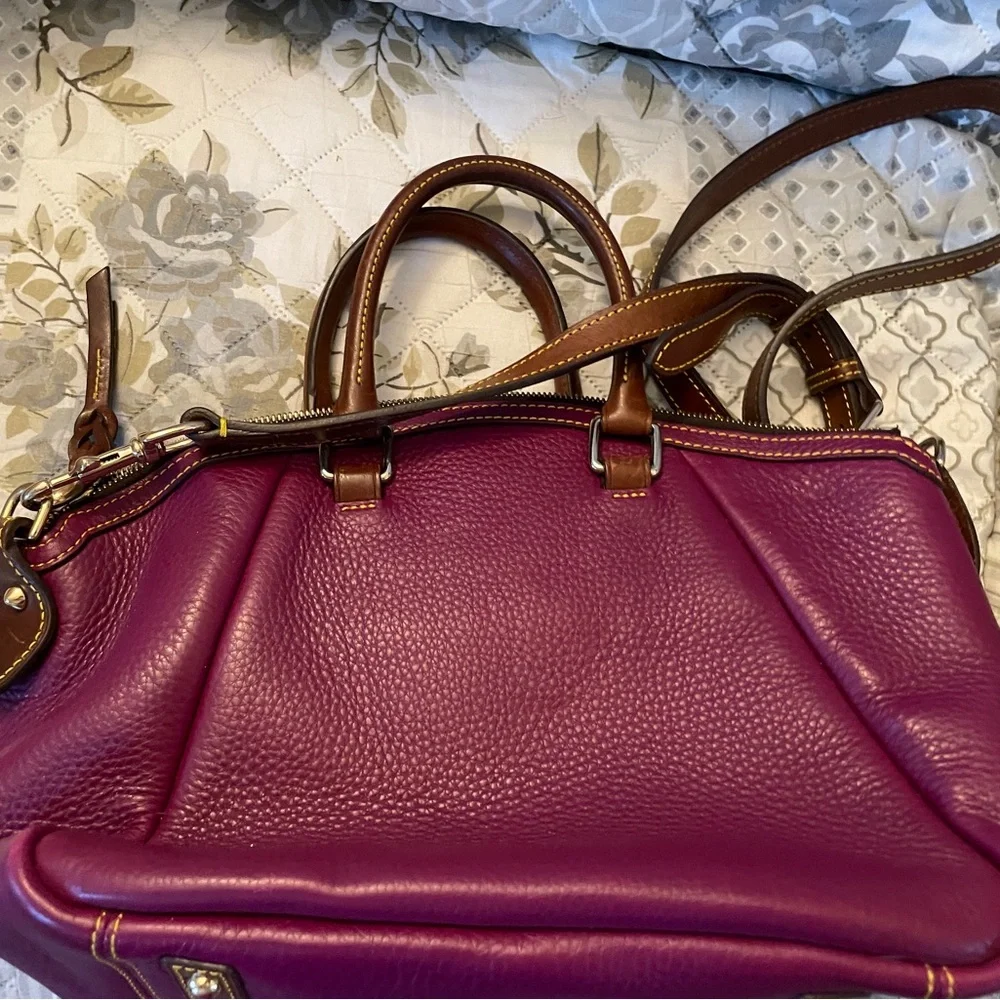 Dooney & Bourke Pebble Grain Leather Bag - Picture 2 of 7
